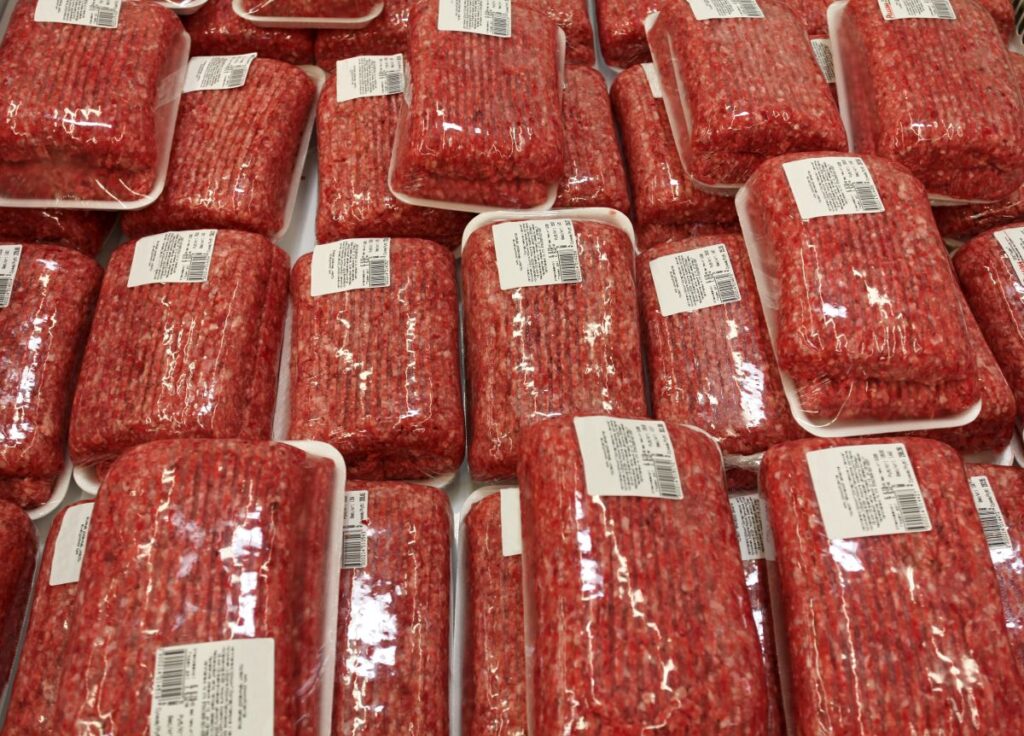 Packaged meat for manufactures insurance 